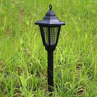 Đèn sân vườn bắt muỗi năng lượng mặt trời HT010