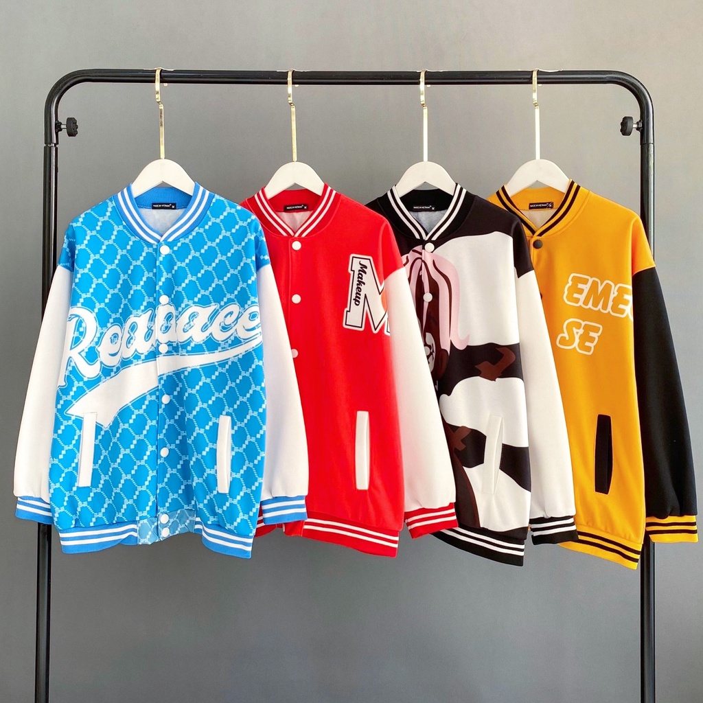 ÁO KHOÁC BOMBER NỈ CỰC CHẤT - ÁO BOMBER ULZZANG NAM NỮ - KHOÁC UNISEX HÀN QUỐC
