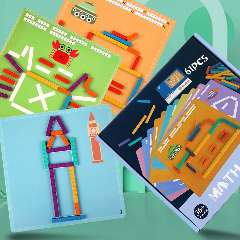 Đồ chơi xếp gỗ tạo hình cho bé mới nhất 2022