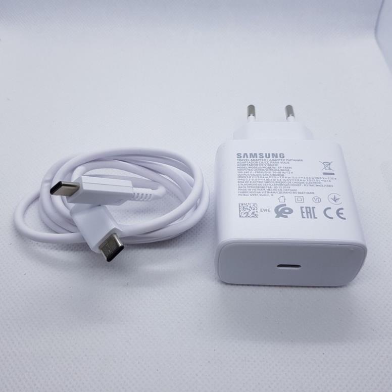 Bộ sạc nhanh Samsung 25W - Chính hãng sạc siêu nhanh Note 10 Plus/S20 Ultra Note 10 Plus 5G/Note 20/Note 20 Ultra