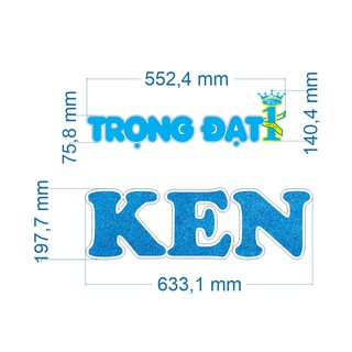 Chữ trang trí sinh nhật cho khách bằng fomex in uv có chân đứng