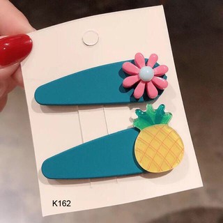 Kẹp tóc trái cây siêu dễ thương set 2 cái K162