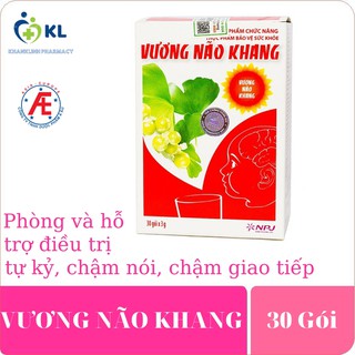 Vương Não Khang-Phát triển trí tuệ, tăng khả năng nhận thức, trẻ chậm nói, chậm phát triển ngôn ngữ, trẻ bị tự kỷ