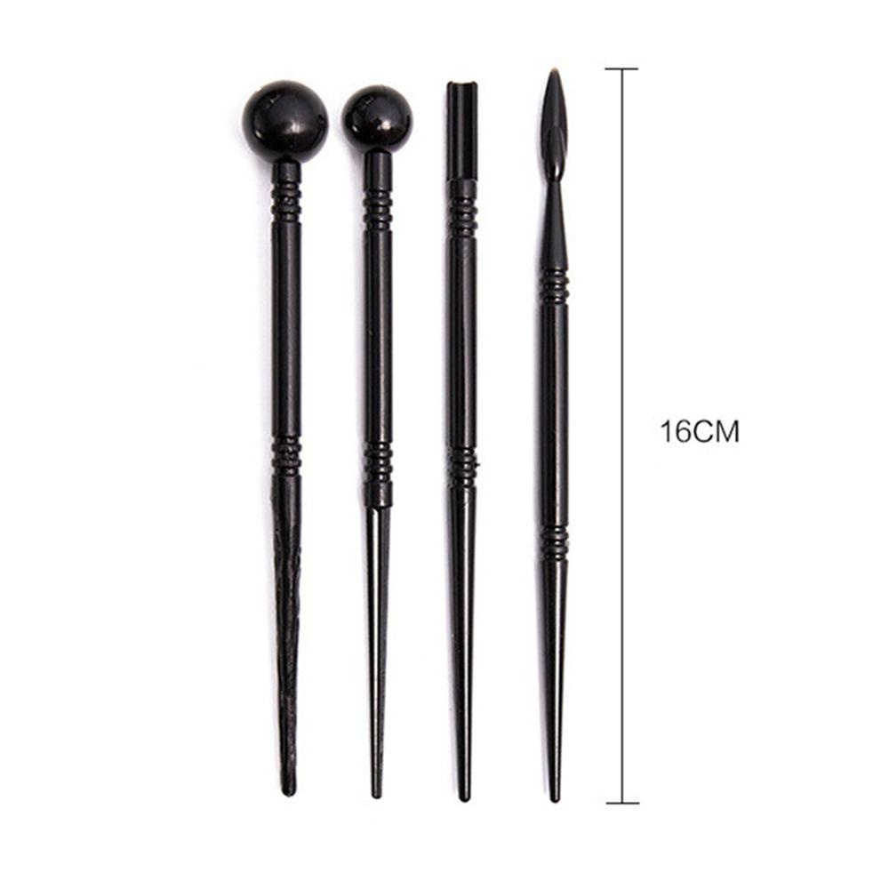Bộ 33 Dụng Cụ Điêu Khắc Đất Sét / Đất Sét Bằng Silicon Cán Gỗ