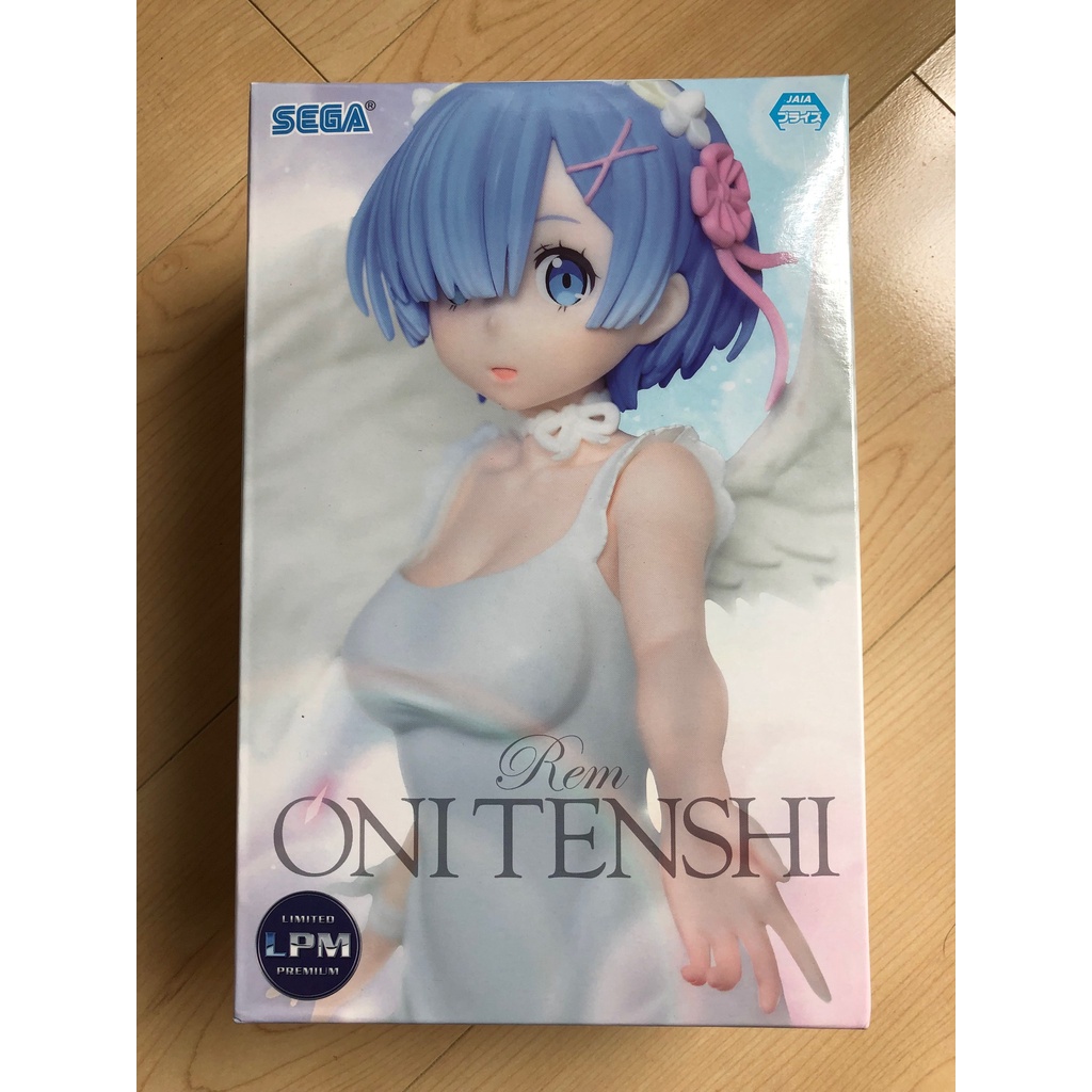 Mô Hình Rem, Re:Zero, Oni Tenshi Ver. LPM Figure, SEGA, Figure Chính Hãng Nhật Bản