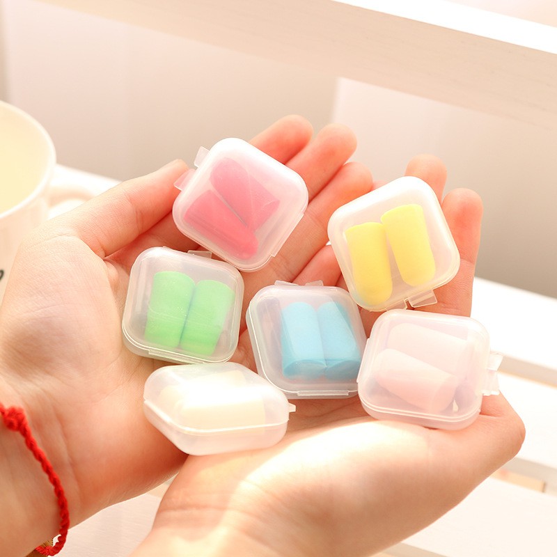 Nút bịt tai cách âm chống ồn chống ù tai dùng khi đi máy bay, học bài, văn phòng cần sự yên tĩnh