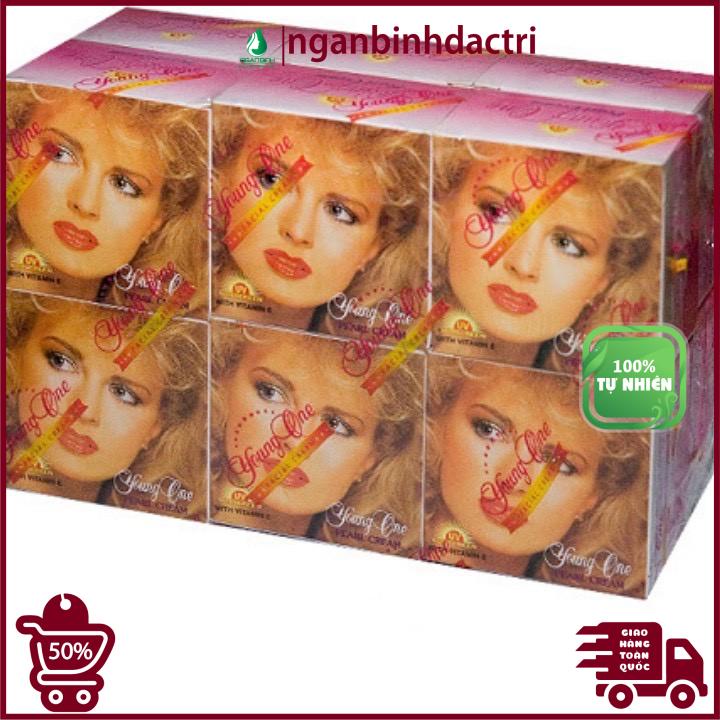Kem dưỡng da young one cô gái tóc xù, kem chuyên trộn , kem trắng da Thái Lan 5g