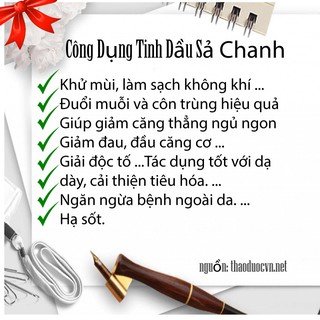 Tinh Dầu Sả Java 10ml - TaPha Khử Mùi