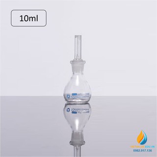 Bình tỷ trọng thủy tinh, dung tích 10ml, hãng Bomex, bình mật độ pycnometer