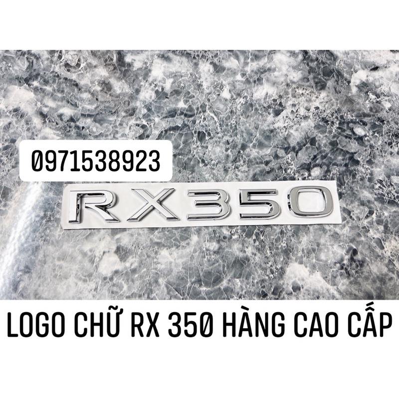 BỘ LO CHỮ NỔI LEXUS RX 350 HÀNG CAO CẤP