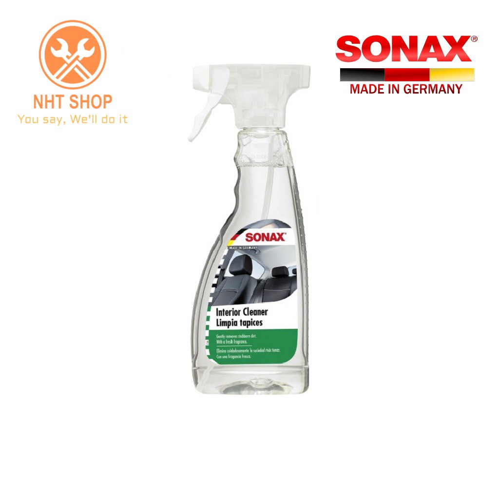 Dung dịch vệ sinh nội thất ô tô SONAX Interior Cleaner 321200 500ml - NHT Shop