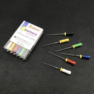 Dental DENCO Stainless Steel Reamers 25mm Hand Use Files Endodontic Instrument