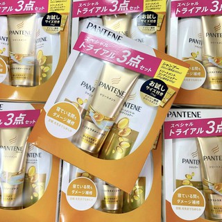 Set Dầu Gội Pantene Nhật Bản Set 3 Món.