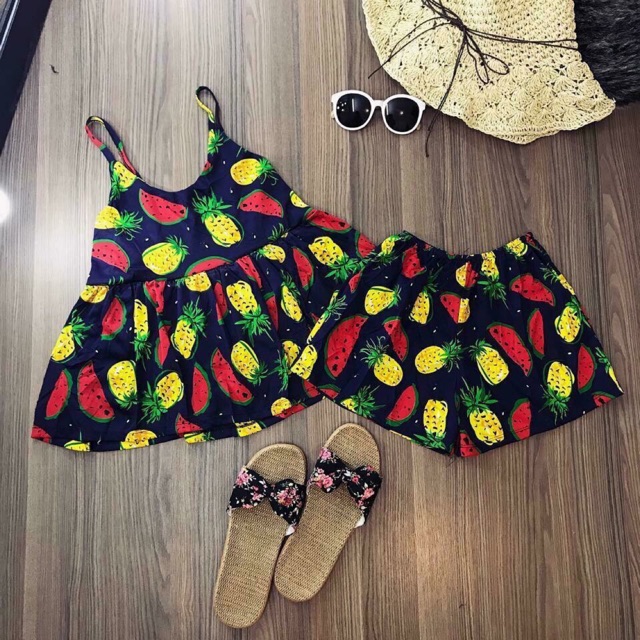 [Mã WASTHI giảm 10K đơn 50K] [FREESHIP 99K TOÀN QUỐC] Đồ Bộ Trái Cây Trẻ Trung Cực Hot Mùa Hè | BigBuy360 - bigbuy360.vn