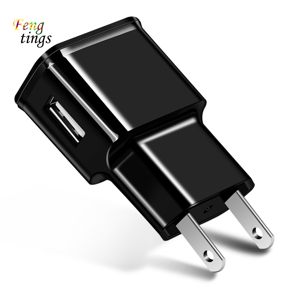 Củ Sạc Một Cổng USB 5V EU / US Tiện Dụng Mang Theo Du Lịch Cho Android