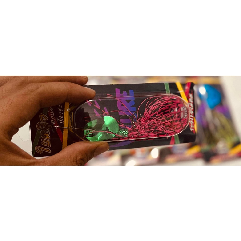 Mồi câu cá giả chuyên câu lóc chính hãng spiner Thái Lan HKN Fishing