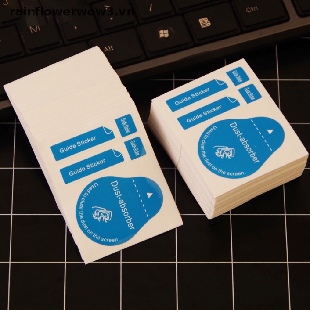 Set 20 / 50 Miếng Dán 3 Trong 1 Làm Sạch Màn Hình Điện Thoại Tiện Dụng