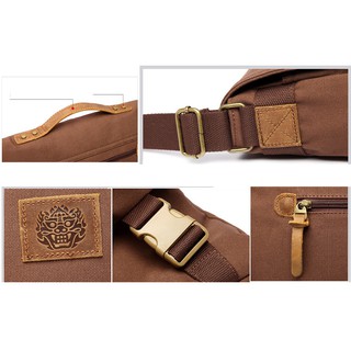 Túi đeo chéo Canvas 2823.(size lớn)
