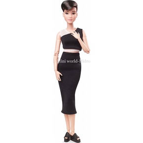 [Mã LIFEXANH03 giảm 10% đơn 500K] Head búp bê Barbie Looks 2021 chính hãng mới, chân đế, Set váy đồ giày Barbie