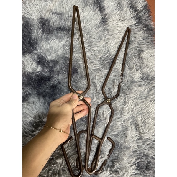 Kẹp gắp than tổ ong dài