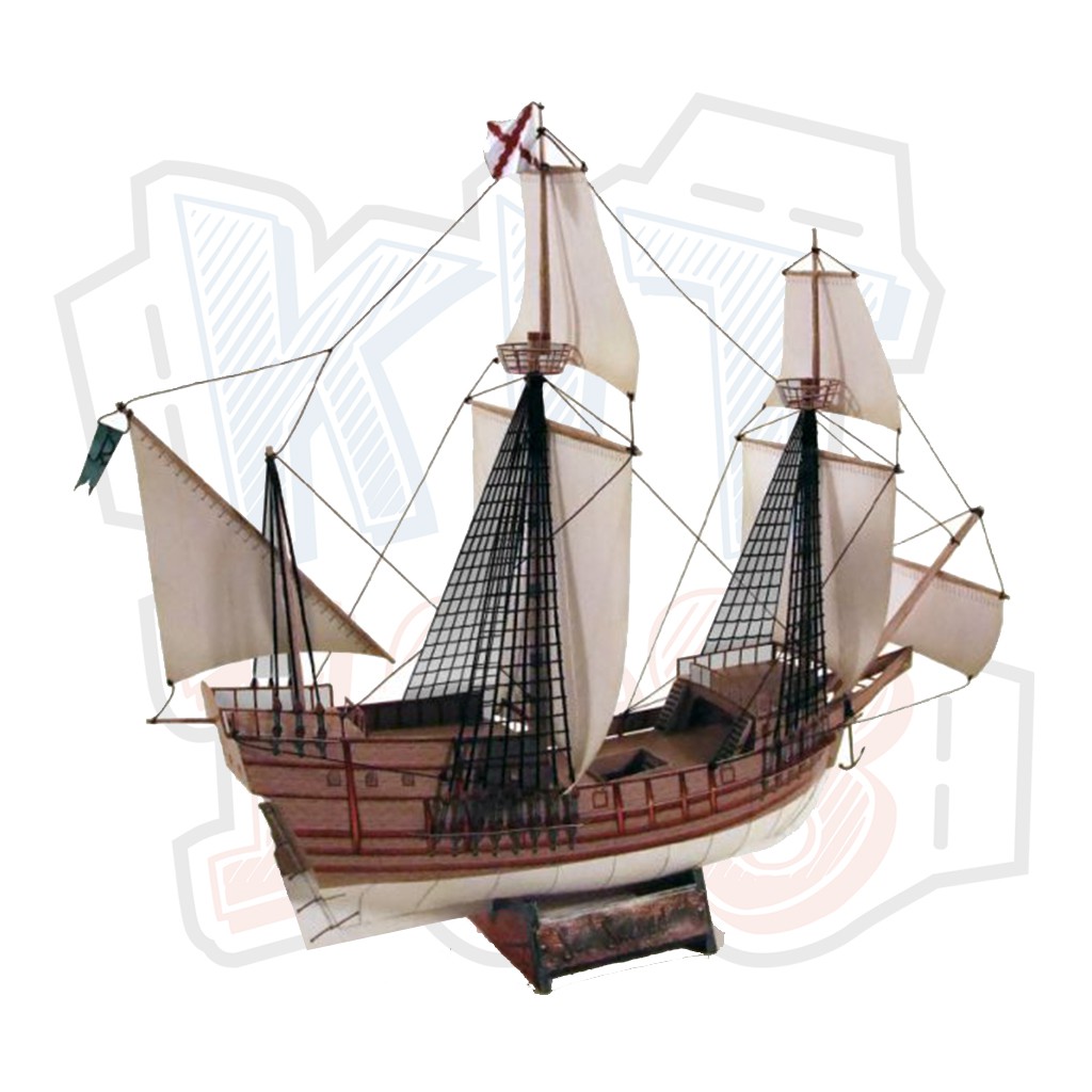 Mô hình giấy tàu thuyền quân sự Spanish Galleon ver 1
