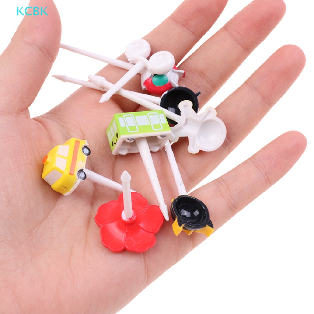 Set 5 Nĩa Ăn Trái Cây Hình Hoạt Hình Đáng Yêu