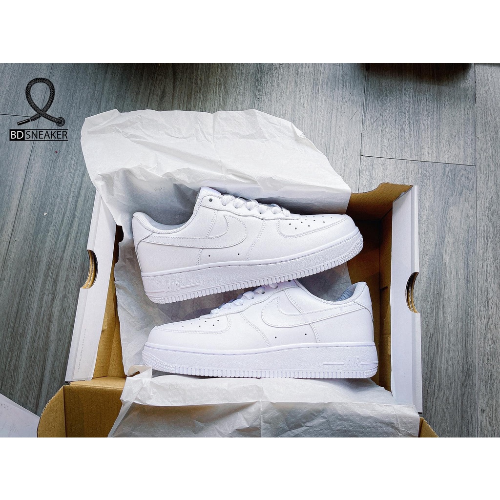 Giày Nike Air Force 1 '07 FULL TRẮNG CHÍNH HÃNG NAM