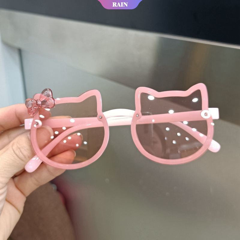 Kính Mát Hello Kitty Chống Tia UV400 Thời Trang Dành Cho Bé Trai Và Bé Gái