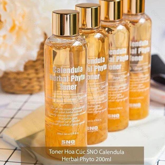 Toner Hoa Cúc SNO Calendula Herbal Phyto Toner 200ml