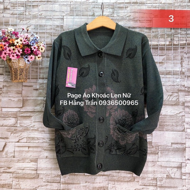 Áo khoác len cho người lớn tuổi từ 45 kg đến 75kg. | BigBuy360 - bigbuy360.vn