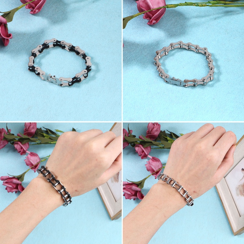 Vòng Tay Kim Loại Thiết Kế Độc Đáo Cho Nam Và Nữ