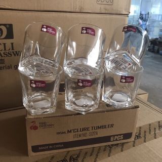 Bộ 6 cốc thủy tinh Red Cherry 165ml