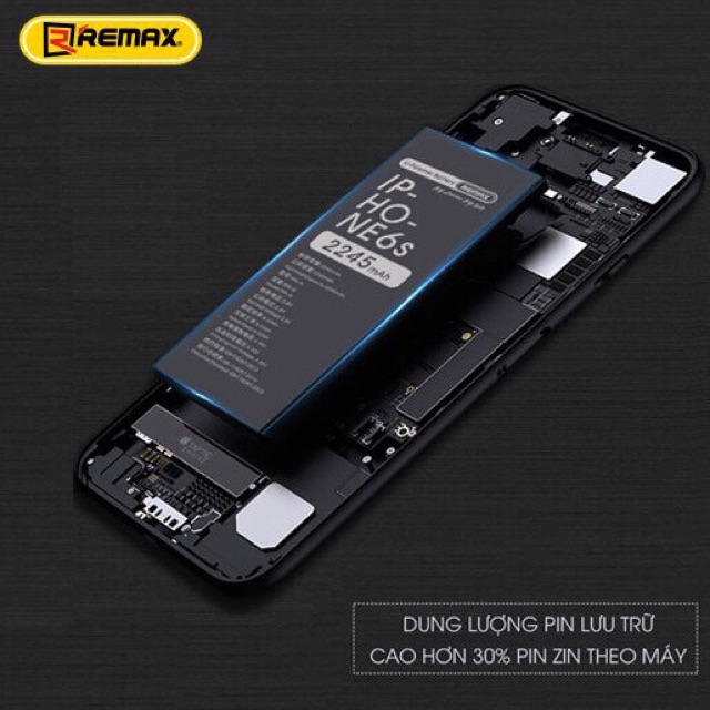 Pin Remax RPA - i6 Chính hãng dành cho iphone 6/6s/6plus/6splus/7/7plus