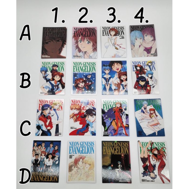 Thẻ bài giấy Neon Genesis Evangelion, Bandai 06