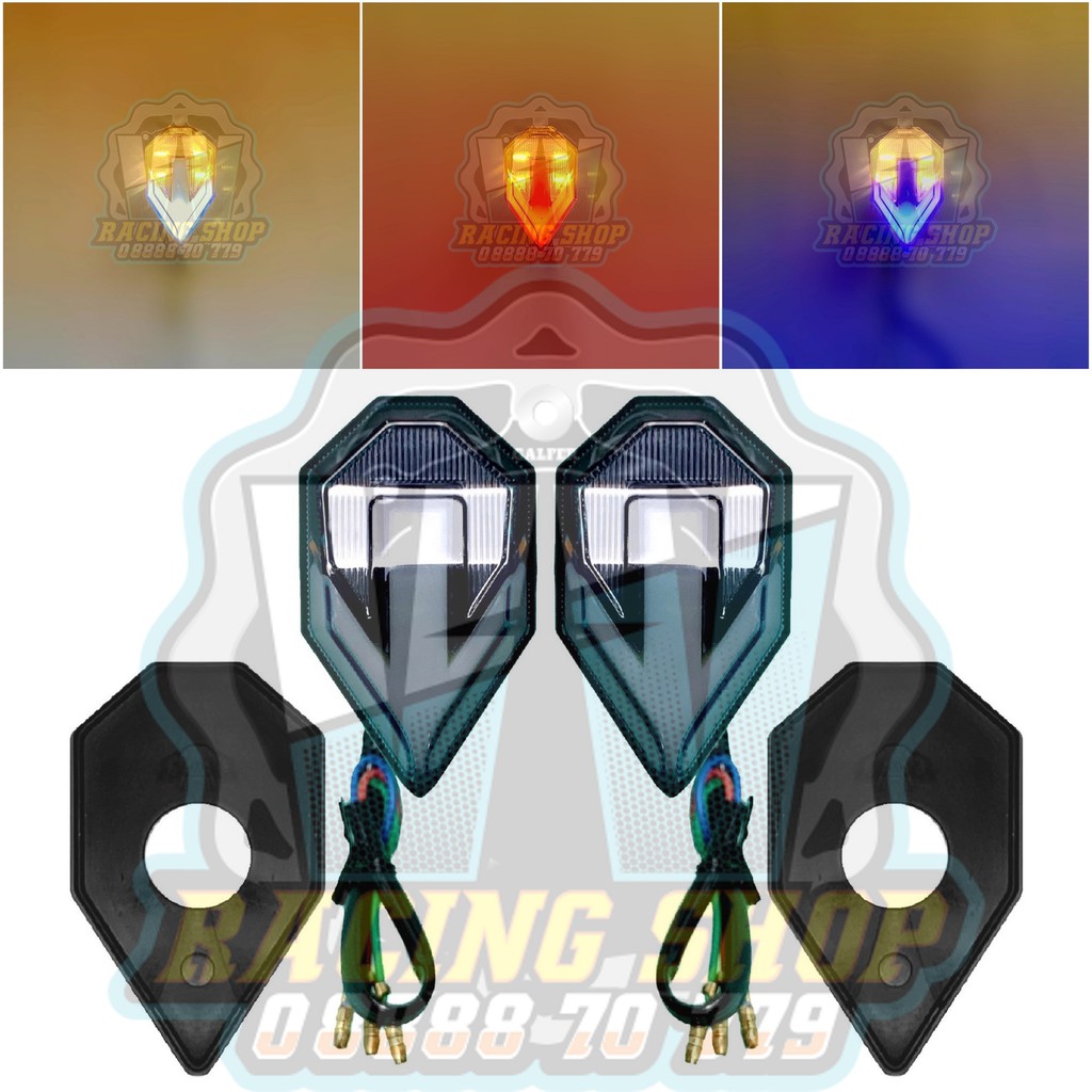 [Hidu - Mẫu Nâng Cấp] Xi Nhan Mũi Tên Hidu V14 / Xinhan Mẫu Spirit Beast L14 F1 Cho Winner X - Vario - Exciter ...