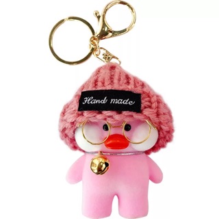 MÓC KHÓA VỊT MÁ HỒNG CUTE  😍