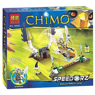 Bộ lego xếp hình - lắp ráp Chima - Chiến thần Chimo Speed Orz 10083