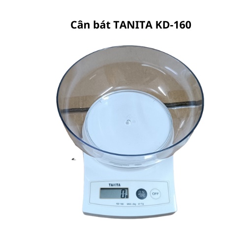 Cân nhà bếp TANITA-KD-160 ( 2kg ) cân bát cao cấp [ bảo hành 12 tháng ]