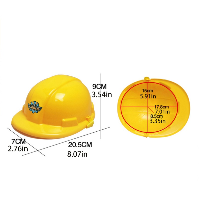 Mũ Bảo Hiểm Hóa Trang Công Trường Vui Nhộn Cho Bé