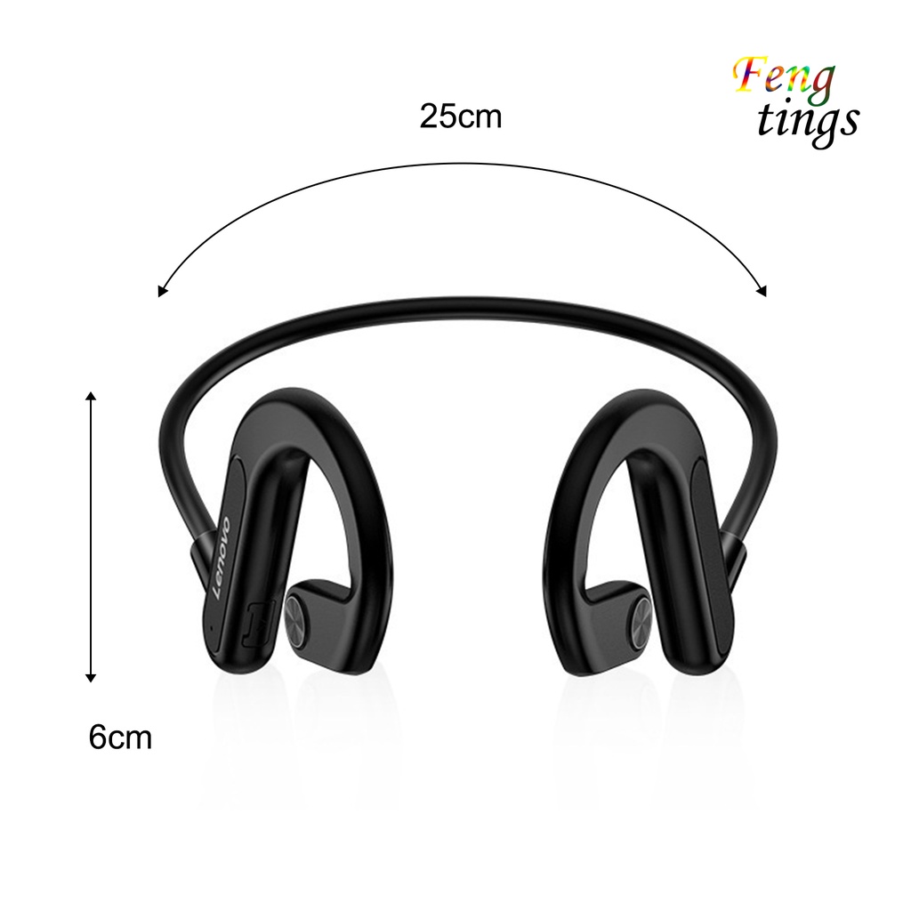 Tai nghe bluetooth không dây từ ABS chống nước Ipx5 cho Lenovo X3