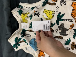 Mình pass Romper HM new sz 9-12m