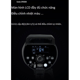 Đèn Flash studio Godox DP800 III