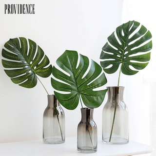 1 Nhánh Lá Trầu Bà Monstera Nhân Tạo Trang Trí Nội Thất