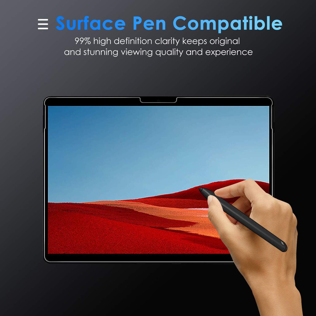 Kính cường lực Microsoft Surface Pro X / Surface Pro 8 / Surface Pro 9  13inch