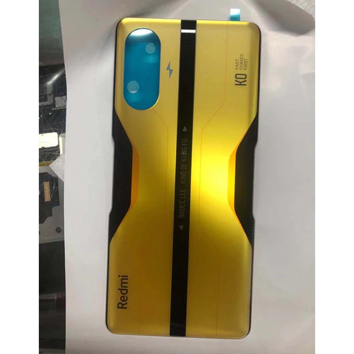 Nắp lưng redmi k40 gaming edition kính, mặt lưng xiaomi redmi k40 gaming