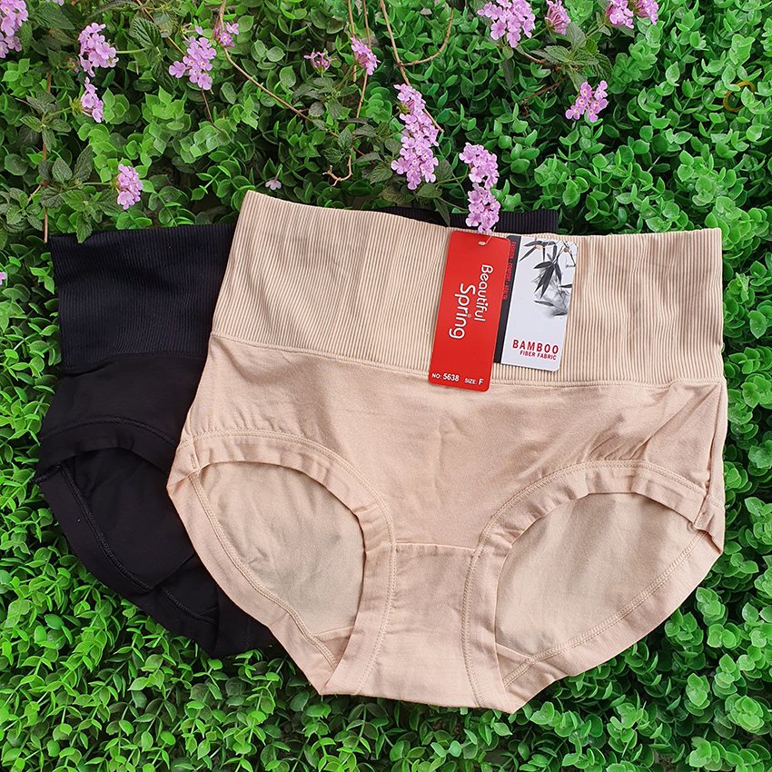 Quần Lót Nữ Cạp Cao 5638 - Chất Cotton - Siêu Mềm Mại, Thoáng Mát
