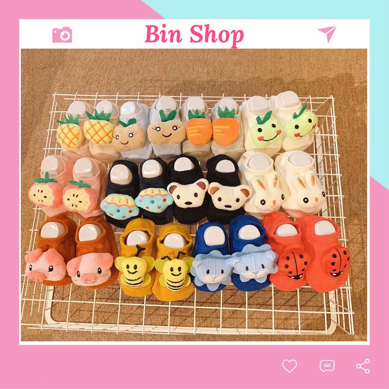 Tất Vớ 3D Hình Thú  Bin Shop Siêu  Cưng Cho Bé