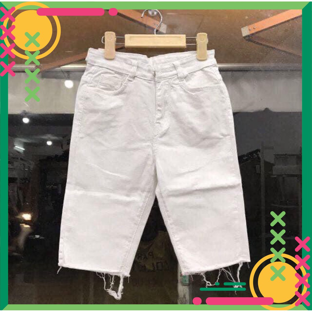 Dọn kho 15Q48B1 Quần kaki lửng dễ mặc dễ phối đồ, còn gì chất hơn, 3 size SML Dọn kho