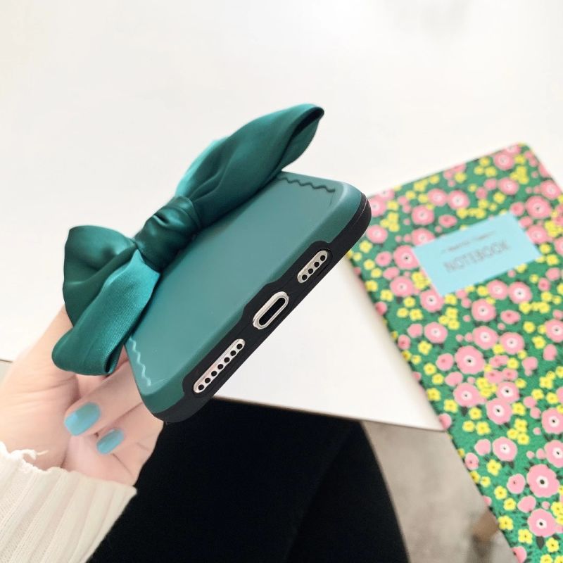 IPhone 11 pro Max X XS XR XSMAX SE 2020 7 8 Plus Fashion Luxury Velvet Bowknot IMD Silicone Soft Case | BigBuy360 - bigbuy360.vn