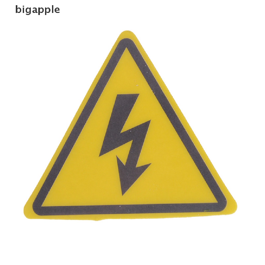 bigapple 2PCS Danger High Voltage Electric Warning Safety Label Sign Decal Sticker RDG